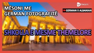 Mësoni me German Fotografitë |Fjalori German Shkolla e Mesme Themelore | Golearn