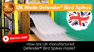 How are Defender® Bird Spikes made? | UK Manufactured Bird Spikes Jones \u0026 Son Pest Control Supplies