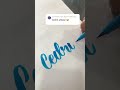 names in calligraphy 😄😁 calligraphyletteringart moderncalligraphy namewriting calligraphy