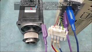 Repaired and Tested SGDG-10GT SERVO Drive Manufactured By YASKAWA, At ACCU