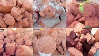 super soft red♥️sand crispy dusty awesome crumbling by 🌟 golden star asmr 🌟