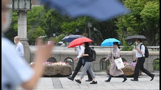 中国、近畿、東海、北陸で梅雨入り