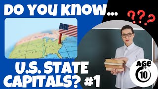 US State Capitals (States East of the Mississippi River)