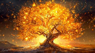 Gold tree of abundance | Attract health, money and love | Flows with the richness of the earth