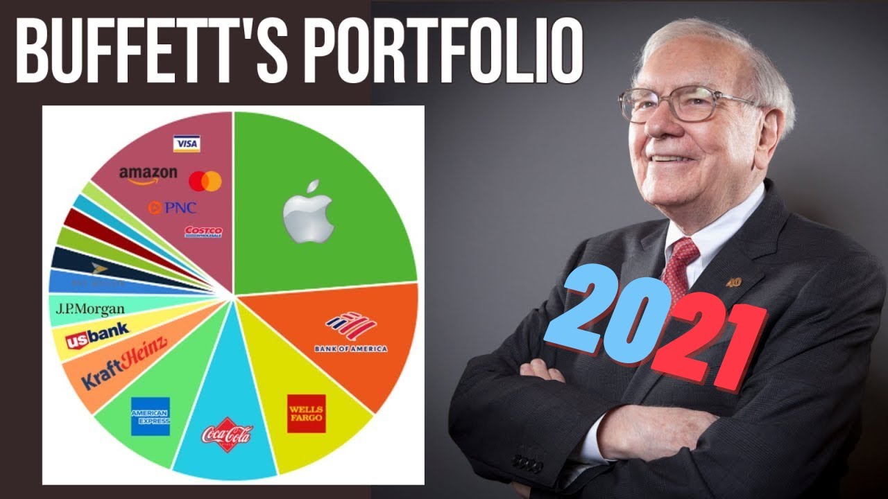 A Breakdown Of Warren Buffetts 2021 Portfolio Youtube Images