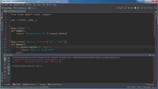 Flask Web Development with Python Tutorial - 3 - HTTP Methods
