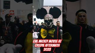 Evil Mickey Mouse at CreepIE Aftermath 2023 #scary #evil #mickeymouse #cosplay #creepiecon #2023