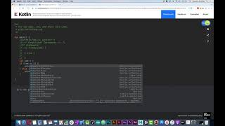 [Android] Kotlin Review: Conditional Statements, If Statements, Else Statements, Operators