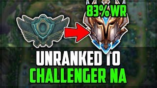 83% WIN RATE LAN Challenger UNRANKED TO CHALLENGER NA | Episode 1