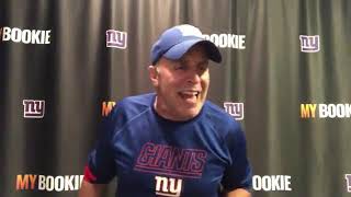 MYBookie.ag Presents The NY Giants Post-Game Locker Room with Vic DiBitetto: Out Comes the Baby