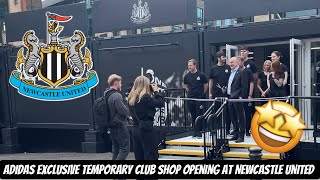 BRAND NEW EXCLUSIVE Newcastle United ADIDAS club shop vlog !!!!!