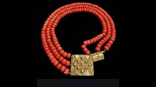 antiqueshimalaya.com Natural coral and gold