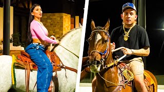 KRIS R Y KARINA MONTANDO CABALLO 😍 | WESTCOL