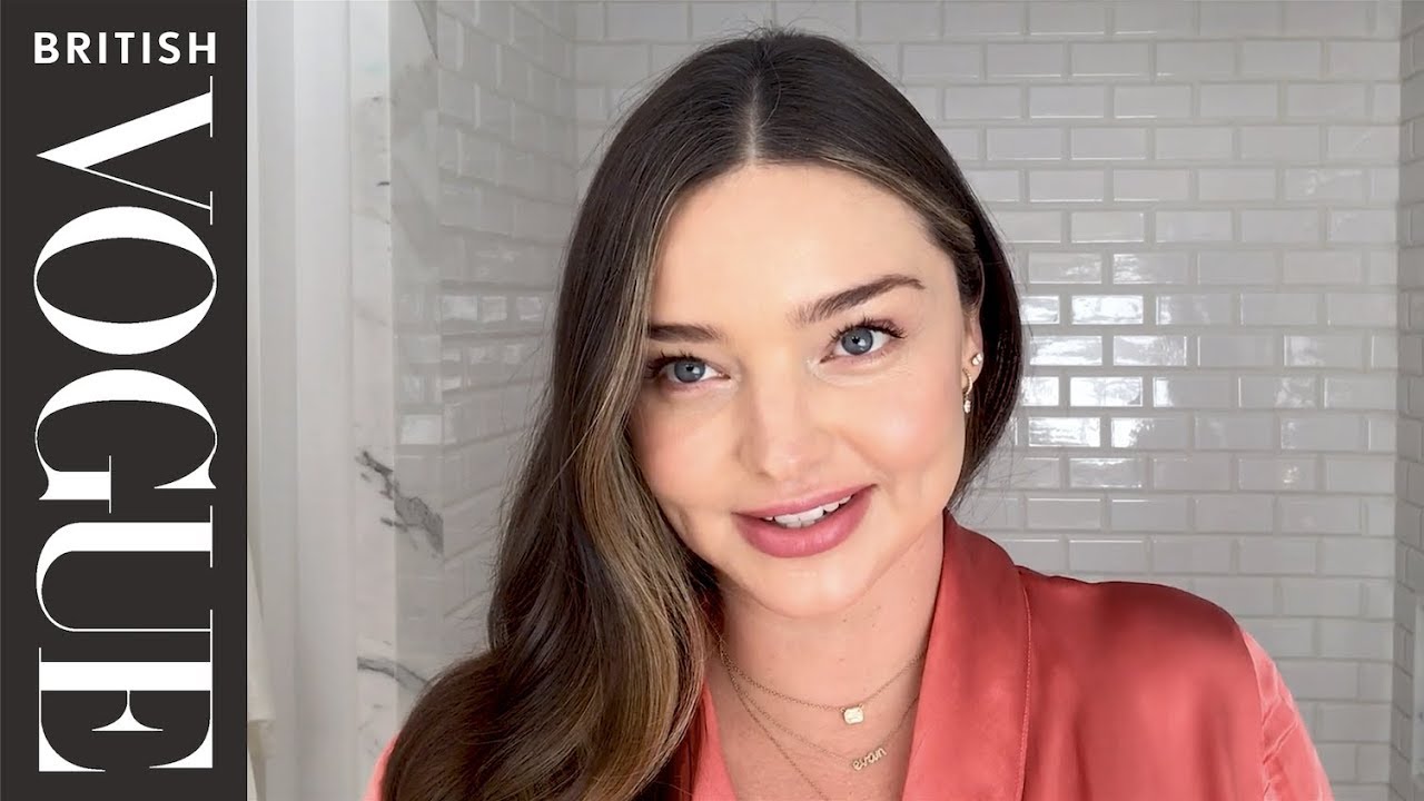 Miranda Kerr's Guide To Glowing Pregnancy Beauty | British Vogue - YouTube