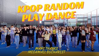 KPOP RANDOM PLAY DANCE in ROMANIA @MegaMall Bucharest