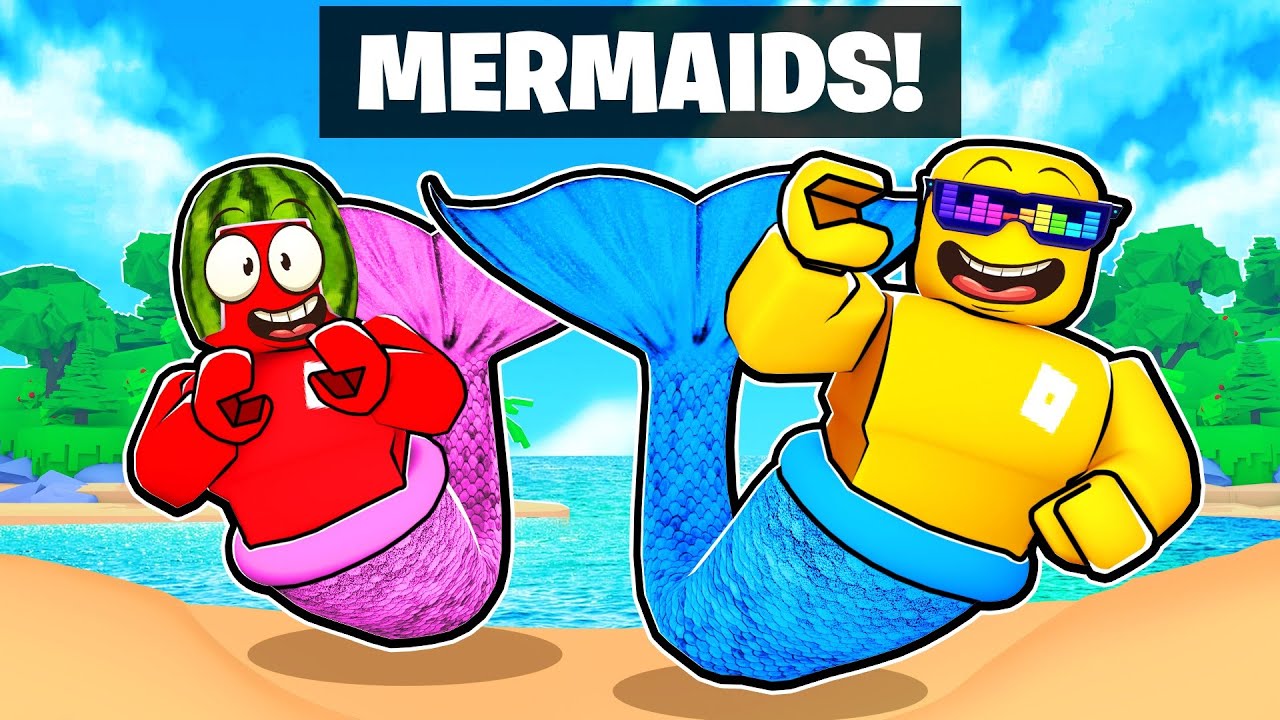Becoming Mermaids In Roblox Youtube