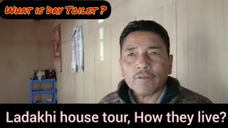 Home tour of Ladakhi house in  Nubra Valley | How Ladakhi people live and eat in winter / summer ?