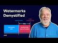 How Streaming SQL Uses Watermarks | Apache Flink SQL