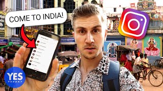 SAYING YES TO A CRAZY INSTAGRAM DM (Flew to INDIA!!)