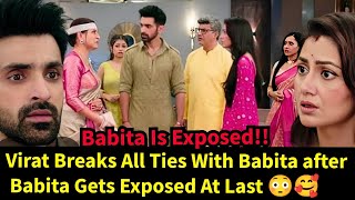 My Journey To You Zeeworld||Virat Breaks All Ties With Babita After Babita Gets Exposed At Last