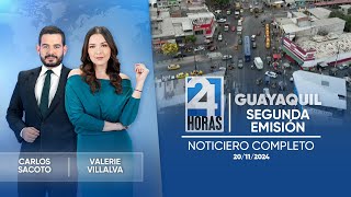 Noticiero de Guayaquil (Segunda Emisión 20/11/2024)