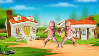 Funny Kids Fight |  Videos for Children | Funny Cartoon Dance | ChoMo TV