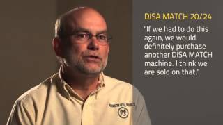 Rochester Metals and their experience with DISA MATCH