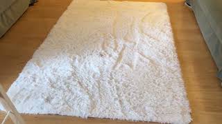 Ophanie White Rugs for Living Room Review, The positives and negatives! Watch before buying!