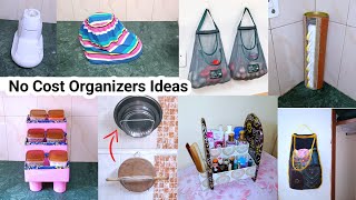 6 No Cost DIY Organizer Idea From Waste Material/Home & Kitchen Organizer Idea/Best Out Of Waste/Diy