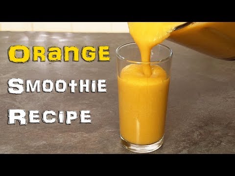 Can you Guess whats in this Orange smoothie? Can you Guess whats in this Orange smoothie?