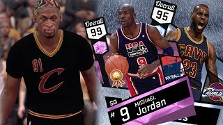 NBA 2K17 My Team - Pink Diamond MJ Inbound Oop! PS4 Pro 4K