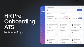 Complete ATS & Pre-Onboarding System in PowerApps | HR Hiring Automation Demo
