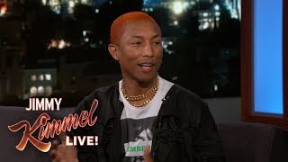 Pharrell Williams' Bizarre Dressing Room Request