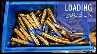 Cranking Out Some 300 Blackout Ammo So I Can Do A Few Dude Bro Mag Dumps At The Range This Weekend