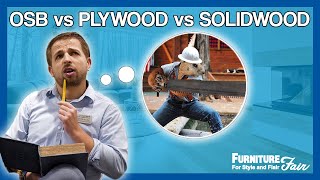 OSB vs Plywood vs Solid Woods - WHAT'S THE DIFFERENCE?