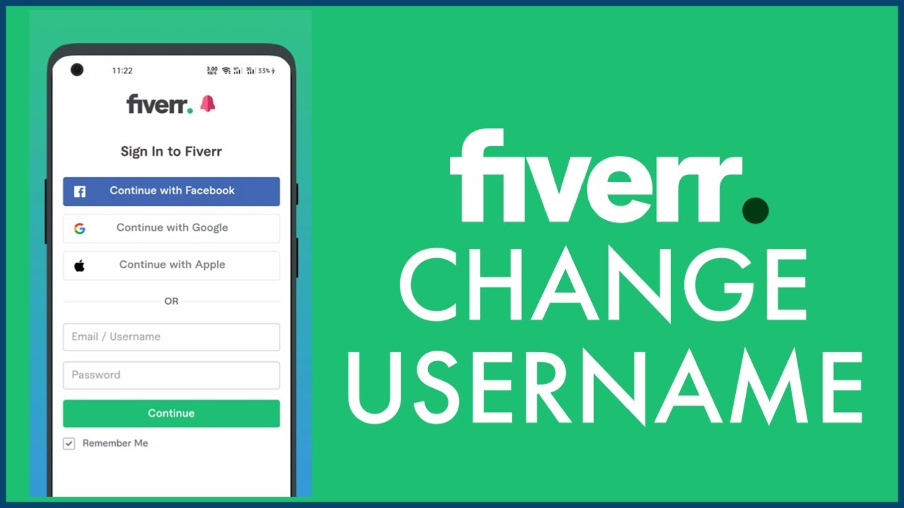 Fiverr Tutorial: How To Change Fiverr Username 2022? - YouTube