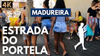 A CAÓTICA ESTRADA DO PORTELA EM MADUREIRA | Andando Zona Norte Rio de Janeiro, subúrbio carioca - RJ