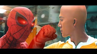 Spider-Man VS One Punch Man in Real Life [Live-Action]