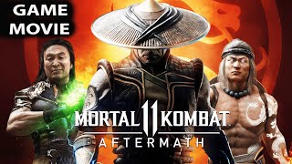 Mortal Kombat 11 Aftermath All Cutscenes MOVIE with All ENDINGS (4K UHD)