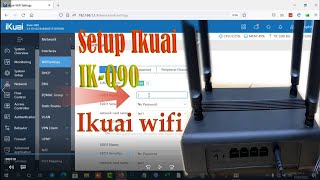 Setup router IKuai ik-Q90 and install WIFI by leangz IT