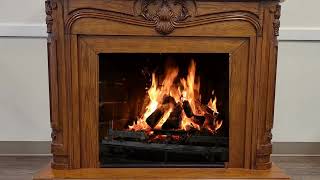 5.5 HOURS Cozy Fireplace Ambience , Fireplace sound for Sleeping – ASMR #1A