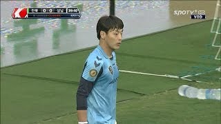 [프로축구] 성남에게 골을 허용치 않는 권순태! (03.29)