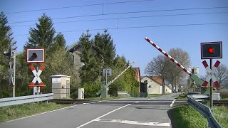 Spoorwegovergang Bissendorf (D) // Railroad crossing // Bahnübergang