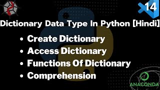 Dictionary Data Type In Python | All Functions and Operations [Hindi]