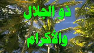 ‫اسماء الله الحسنى هشام عباس‬‎ - YouTube.flv