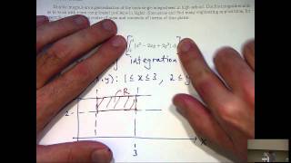 Double integral tutorial