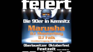 Marusha @ Lausitzer Oktoberfest Sunshine Live broadcast 03.10.2014 - Rave & Old School Set