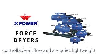 XPOWER Force Pet Dryers