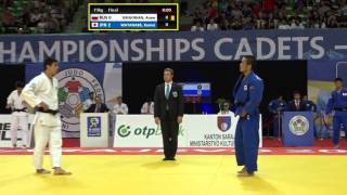 Japan vs Russia World Cadet Championship Teams 2015