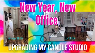 New Year, New Office! Candle Studio Tour